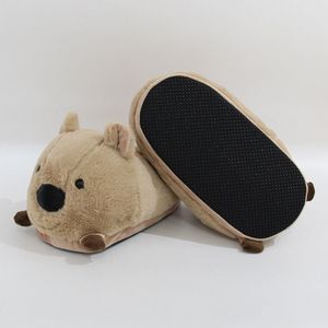 Chaussons d'intérieur en velours douillet pour femme, <span class=keywords><strong>homme</strong></span> et adulte, motif capybara, antidérapants - Product Image 6