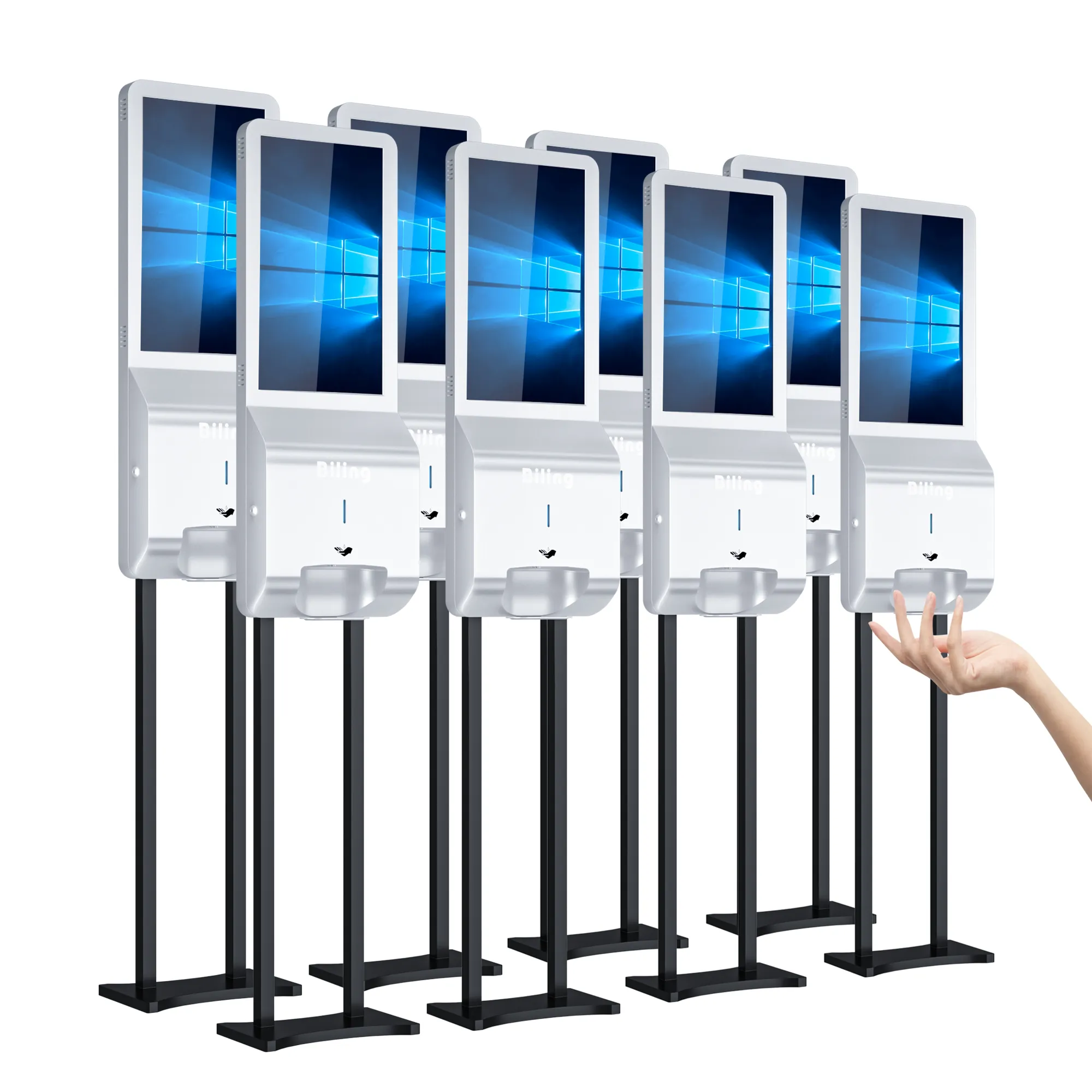 strech advertise indoor display led kiosk hand washing advertising display board floor standing lg digital signage 20 inch