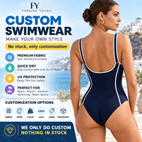 Maillot de bain bikini écologique à séchage rapide pour femme, avec bordure contrastante blanche, col halter, bretelles larges, effet ventre plat, marque privée OEM