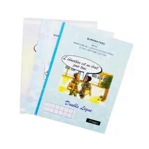 A4 franse lijn cahier schoolschrift voor Burkina faso goedkope bulk notebooks
