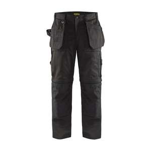 BLAKLADER - 153818609900D100 Pantalon à fermeture éclair Noir-PANTALON DE TRAVAIL EAN 7330509213926 PANTALON DE TRAVAIL CARGO - Product Image 1