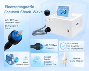 Dispositivo de Ondas de Choque Enfocadas MBS FSWT Profesional de 12CM para Tratamiento Profundo, Máquina de Terapia de Ondas de Choque Enfocadas para Fisioterapia - Product Image 2