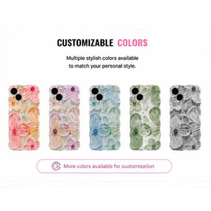 <span class=keywords><strong>Coque</strong></span> <span class=keywords><strong>de</strong></span> <span class=keywords><strong>téléphone</strong></span> en TPU souple <span class=keywords><strong>de</strong></span> luxe, best-seller, protection intégrale, motif floral coloré, peinture à l'huile, pour iPhone 11 12 13 14 15 - Product Image 6
