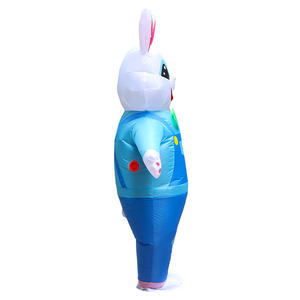 ชุดมาสคอตกระต่ายอีสเตอร์เป่าลมสำหรับผู้ใหญ่ Happy Sky Unisex รุ่น Halloween-zm102 สำหรับงานคาร์นิวัลและปาร์ตี้ - Product Image 2