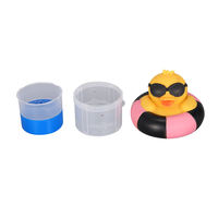 Flotteur chimique innovant en forme de canard pour distributeur automatique de chlore pour le nettoyage et l'entretien des piscines