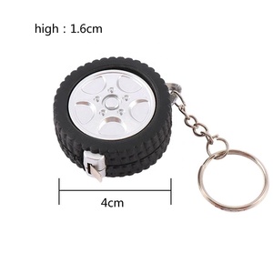 Promotion directe usine : Petits rubans vierges pour sublimation, mini-rubans de 1m pour porte-clés en forme de pneu - Product Image 1
