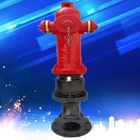 Hydrants d'incendie extérieurs SS100/65 anti-gel à auto-drainage, équipement de lutte contre l'incendie DN100 Jinan Shandong