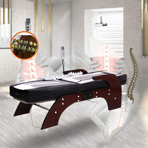 سرير تدليك كهربائي حراري كوري للعناية بالعمود الفقري مع حجر العلاج وعجلة اليشم العلاجية بالأشعة تحت الحمراء - Product Image 4