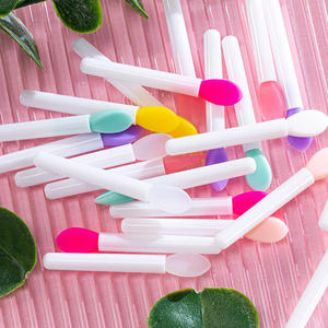 Spatule applicatrice en silicone pour baume à lèvres, outil de beauté pour masque labial, vente en gros - Product Image 2