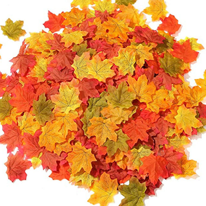 Hojas de Arce Artificiales de Seda, Hojas Caídas de Otoño Realistas, para Graduación, Navidad, Bodas, Hogar, Halloween, Fiestas y Festivales - Product Image 2