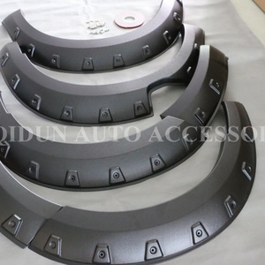 บังโคลนรถยนต์ยี่ห้อ KQD รุ่น ABS สีดำด้าน พร้อมอุปกรณ์ตกแต่งภายนอกรถยนต์ ติดตั้งง่ายสำหรับ Isuzu D-Max - Product Image 3