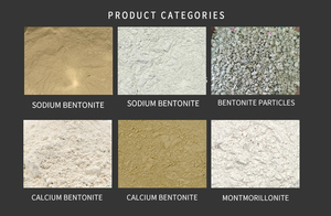 1250 Malha De Sódio Montmorillonite Bentonite Despeje Peinture Branco Bentonite