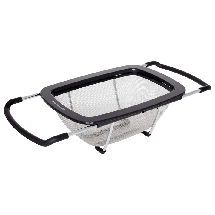 One size Expandable Stainless Steel Colander Dishwasher safe