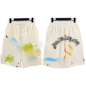 I:I Avinie Fashion Custom OEM Design Pattern Summer Beach Shorts Casual Palm Shorts Street Angels High Quality Cotton Shorts