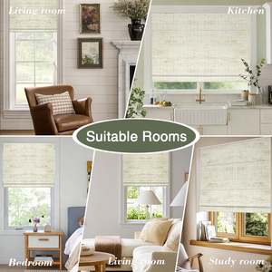 ستائر دوارة ذكية عالية الجودة مخصصة، يدوية وآلية للنهار والليل، ستائر رومانية للنوافذ - Product Image 6