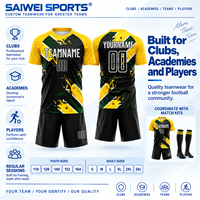 Tenues d'entraînement de football personnalisées pour clubs, académies et équipes – 100 % polyester, extensible dans quatre directions, respirant