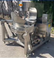 Machine industrielle de production de pop-corn au caramel, ligne de mélange et de revêtement automatisée, moteur, pompe pour usage commercial, acier inoxydable 304