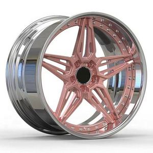 Velg Custom 6061 T6 Deep Dish 3 Piece Forged 17 18 19 <span class=keywords><strong>20</strong></span> 22 23 24 Inch untuk Tesla Model 3 Model Y Model <span class=keywords><strong>X</strong></span> - Product Image 3