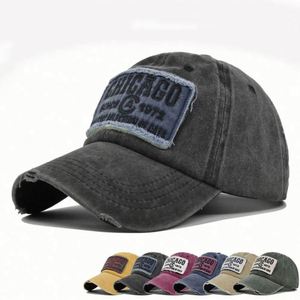 หมวกเบสบอลปักโลโก้แบบกำหนดเองของสหรัฐอเมริกา หมวกเบสบอลทรงโค้ง 6 แผง หมวก Snapback สำหรับผู้ชาย - Product Image 1