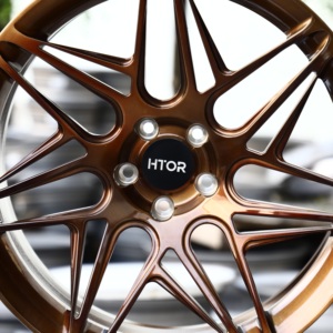 Cerchi Forgiati HTOR per <span class=keywords><strong>Auto</strong></span> Passeggeri, Oro Scuro, 19 20 21 22 Pollici, 5x112, Cerchi Forgiati in Vendita, Cerchi di Lusso per 911 GT3 - Product Image 5