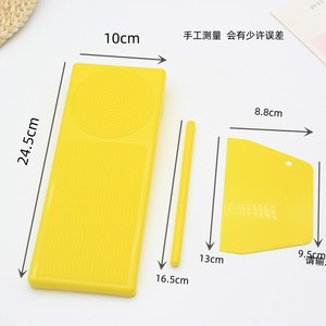 Multifunctional Noodle Making Tool With Rolling Stick For Household Use Mashi Board Pasta Maker PP Material - Product Image 2