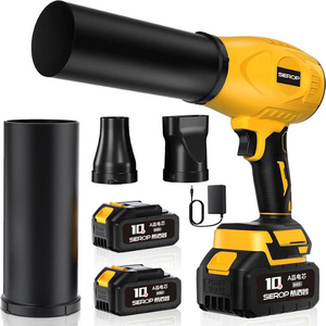 High Power DIY Industrial Grade Lithium Battery Cordless Jet Fan Blower Brushless Motor Portable Handheld Compressed Air <b>Duster</b> - Product Image 5