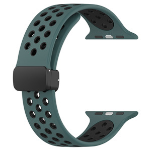 Correas de Reloj de Silicona Deportivas de Doble Color a Precios de Mayoreo, Correas de Reloj de Silicona de 44 <span class=keywords><strong>mm</strong></span> para Hombre y Mujer, Correa de Reloj de Silicona de <span class=keywords><strong>40</strong></span> <span class=keywords><strong>mm</strong></span> - Product Image 3