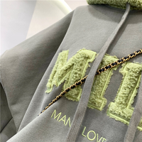 Nouvelle mode lettre pull à capuche sweats femmes sweats à capuche surdimensionnés