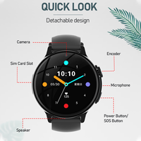 Montre intelligente pour enfants Y15 4G avec carte SIM, appel vidéo SOS, LBS GPS, caméra, étanche IP67, batterie 600 mAh, SDK pour enfants