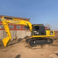 Excavatrice d'occasion de 20 tonnes KOMATSU PC200 200-7 en bon état, composants d'origine japonais, excavatrice sur chenilles d'occasion prête à être expédiée