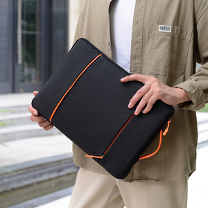 Funda protectora de nailon a prueba de golpes para portátil para portátiles de 11, 12, 13, 15,6 <span class=keywords><strong>pulgadas</strong></span>, funda de gran capacidad con bolsillo, funda duradera para Macbook - Product Image 6