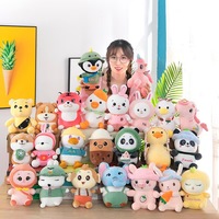 Peluche de dessin animé pour machine à griffes et distributeur automatique, 7-15-20-25cm, 4 7 8 pouces