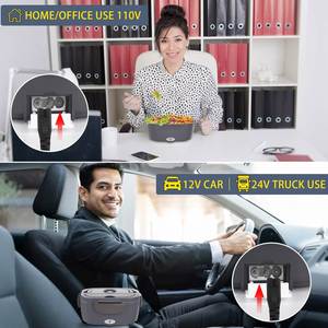 Electric Lunch Box Food Warmer Heatable Leak Proof Portable Food Heater for Home & Car/Trucks - Product Image 5