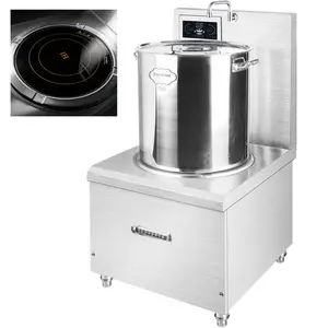 220v 15kw single burner electric cooktop commercial advanced induction  cooker for wok