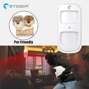 Détecteur de mouvement PIR Etiger Alarm D2A, adapté aux animaux domestiques, 433 MHz, compatible avec les systèmes d'alarme WiFi 2G 4G GSM S4 S3b - Product Image 2