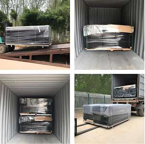 Clôture d'aéroport haute sécurité 358 Maille anti-escalade avec poteaux en <span class=keywords><strong>béton</strong></span> Fil barbelé Protection périmétrique fiable Barrière - Product Image 6