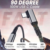 Cable de Datos Xput PD 100W 5A USB 3.2 Gen2 E Mark, Tipo C Macho a Macho, Carga Rápida, Varias Longitudes para Tablets