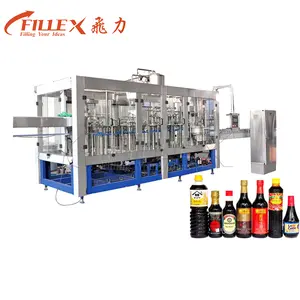 3 in 1 Automatic Production Plant Line Bottle Capping Filling Juice Bottling Hot Filling Machine