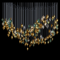 Lustre LED suspendu moderne de style nordique, design d'usine, pour décoration intérieure, hall d'hôtel, escalier