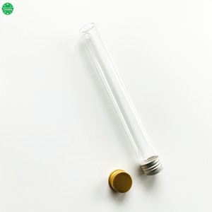 Emballage de gousses de <span class=keywords><strong>vanille</strong></span> 15*180mm 20*180mm 25*200mm <span class=keywords><strong>Tube</strong></span> à <span class=keywords><strong>essai</strong></span> en verre avec bouchon à vis <span class=keywords><strong>pour</strong></span> la vente en gros - Product Image 2