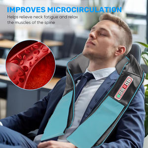 Neues Schulter-und Nacken <span class=keywords><strong>massage</strong></span> gerät Tragbares <span class=keywords><strong>Massage</strong></span> kissen Heizung Shiatsu Office Home Travel <span class=keywords><strong>Massage</strong></span> Produkt des Nacken knetens - Product Image 6