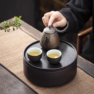 Traditional Ceramic <b>Tea</b> Storage Jar With Lid For <b>Tea</b> Leaves And <b>Tea</b> Tools - Product Image 2