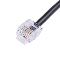 Cable Serial USB RS232 a RJ11 4P4C de 1.8m, 5V 3.3V, FTDI FT232RL ZT213LEEA