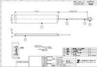 Antenne WiFi double bande omnidirectionnelle 2,4 GHz 5,8 GHz à fixation adhésive pour fenêtre, fournie par l'usine