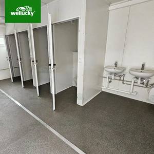 บ้านสำเร็จรูป WELLUCKY สไตล์โมเดิร์นเยอรมัน สำหรับสำนักงานและที่อยู่อาศัย แบบประกอบสำเร็จ ติดตั้งง่าย รวดเร็ว รูปทรงตัว <span class=keywords><strong>Z</strong></span> พับได้ ขยายได้ - Product Image 2