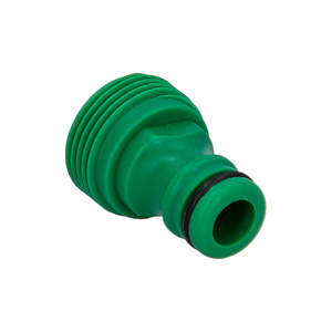 อะแดปเตอร์ข้อต่อสายยางพลาสติกขนาด 3/4 นิ้ว แบบแพ็คพลาสติก - Product Image 1