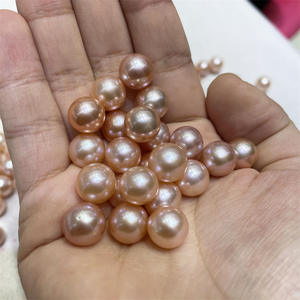 Perlas Sueltas Blancas de Agua Dulce de 10-11 mm, Casi Redondas, con Gran Brillo, Casi Impecables - Product Image 3