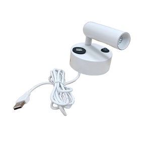 Modern Minimalist Bedroom Study Hallway <b>LED</b> <b>Lights</b> Charging Stand for Living Room Hotel Bedside <b>Reading</b> Wall <b>Light</b> Power Supply - Product Image 1