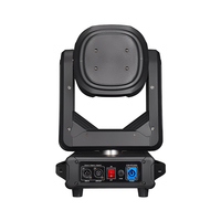Pack de 2 projecteurs Fly Case 380W Sharpy Beam Gobo RGB Led Strip Double Prisme Tête mobile pour mariage DJ Disco Party