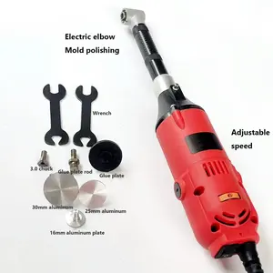 Coupe-carreaux électrique à 90 degrés Nettoyeur de joints de carreaux à angle droit Meuleuse rotative 110/220V Mini meuleuse à main - Product Image 4